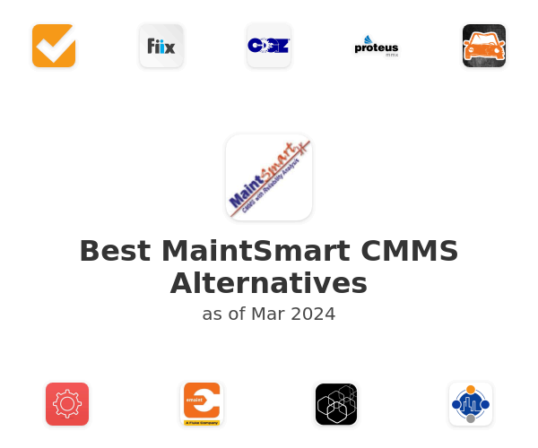 Best MaintSmart CMMS Alternatives