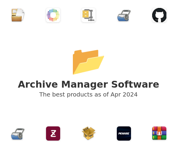 The best Archive Manager products