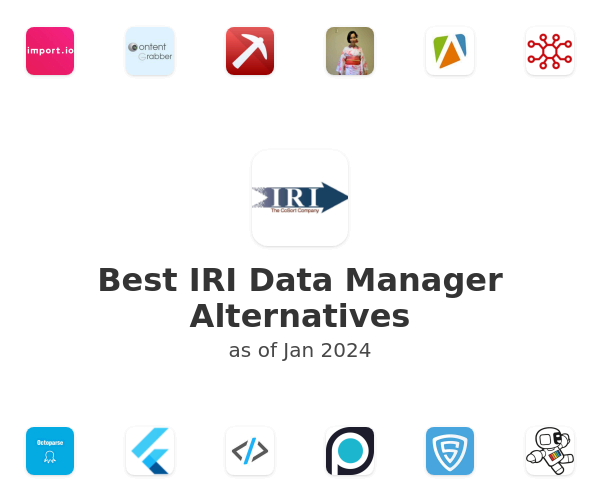 Best IRI Data Manager Alternatives