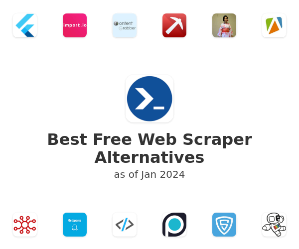 Best Free Web Scraper Alternatives
