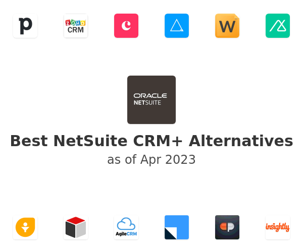 Best NetSuite CRM+ Alternatives