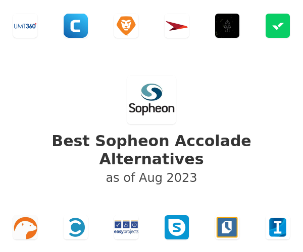 Best Sopheon Accolade Alternatives