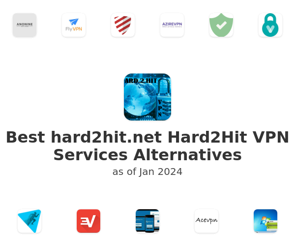 Best hard2hit.net Hard2Hit VPN Services Alternatives