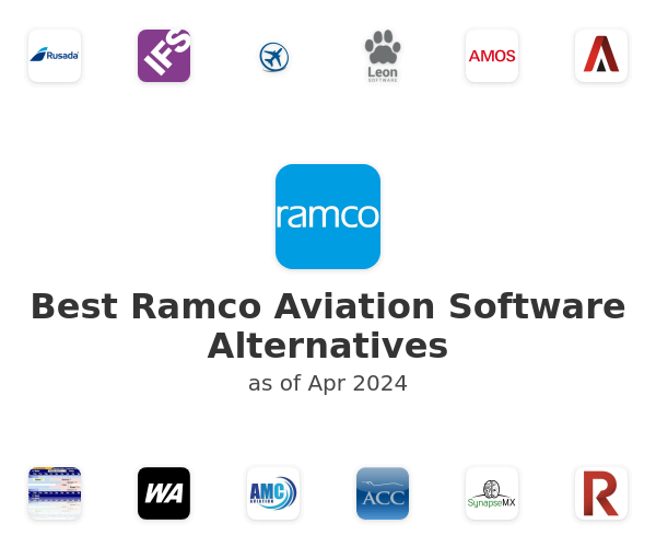 Best Ramco Aviation Software Alternatives