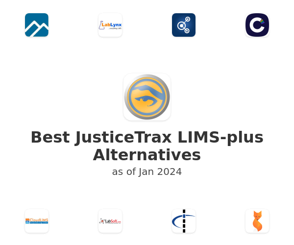 Best JusticeTrax LIMS-plus Alternatives