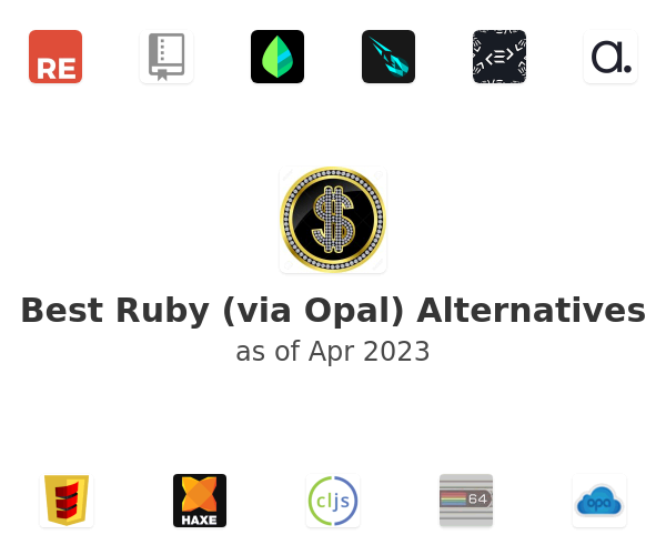 Best Ruby (via Opal) Alternatives