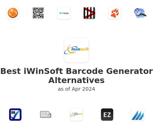 Best iWinSoft Barcode Generator Alternatives