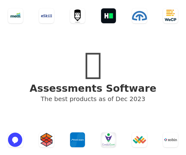 The best Assessments products