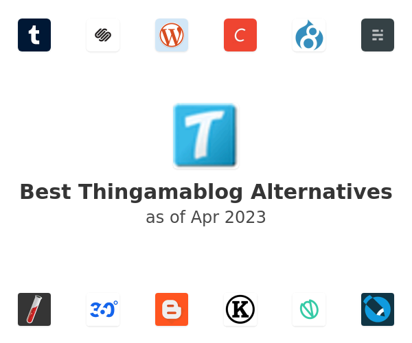 Best Thingamablog Alternatives