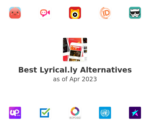 Best Lyrical.ly Alternatives