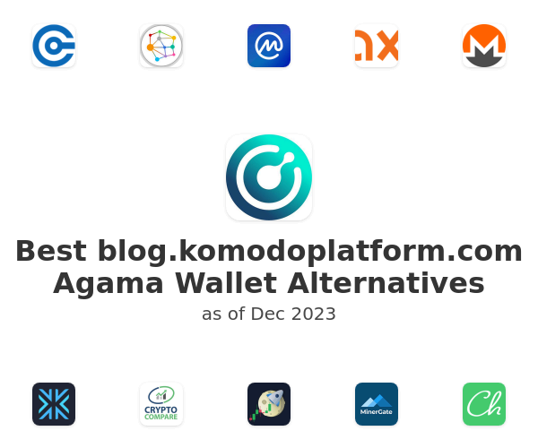 Best blog.komodoplatform.com Agama Wallet Alternatives