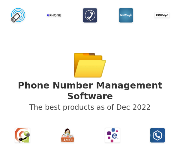 The best Phone Number Management products