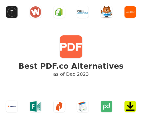 Best PDF.co Alternatives
