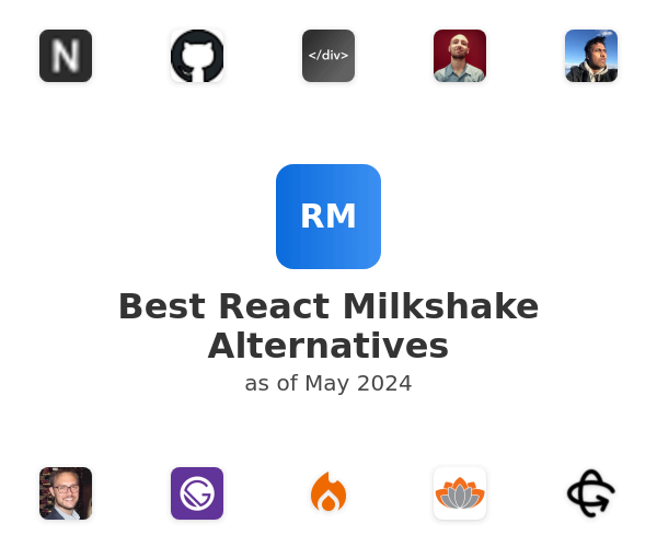 Best React Milkshake Alternatives