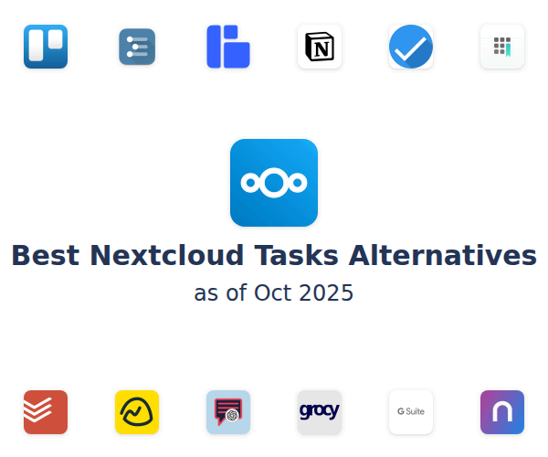 Best Nextcloud Tasks Alternatives