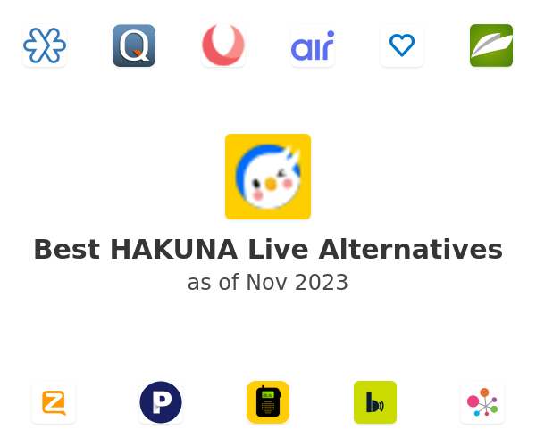 Best HAKUNA Live Alternatives