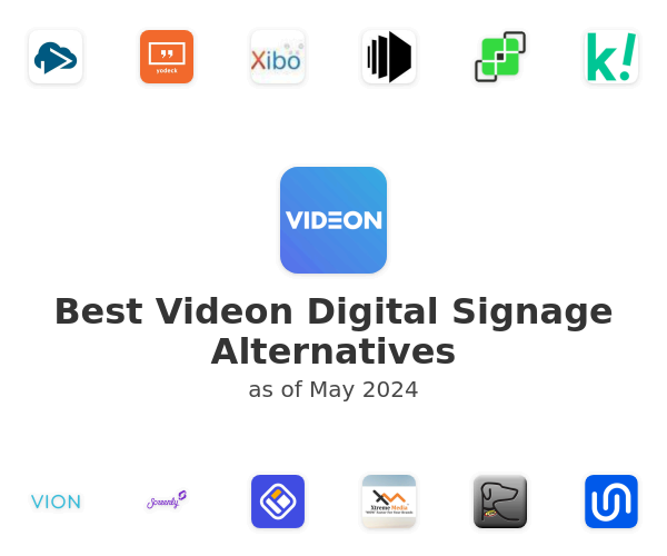 Best Videon Digital Signage Alternatives