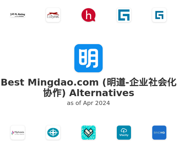 Best Mingdao.com (明道-企业社会化协作) Alternatives