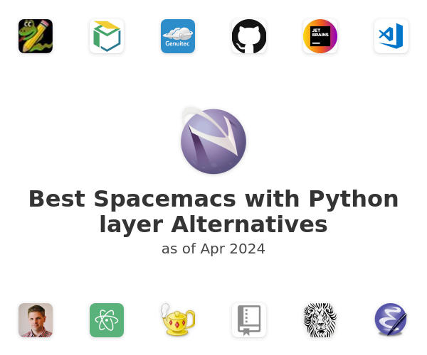 Best Spacemacs with Python layer Alternatives