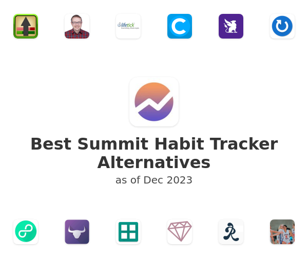 Best Summit Habit Tracker Alternatives