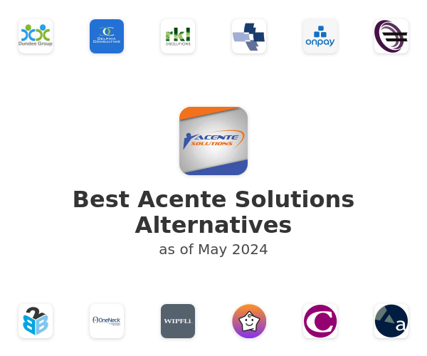 Best Acente Solutions Alternatives