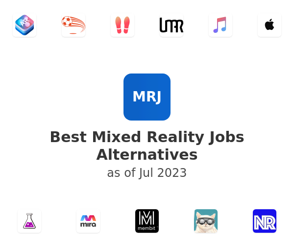 Best Mixed Reality Jobs Alternatives