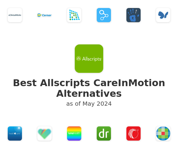 Best Allscripts CareInMotion Alternatives