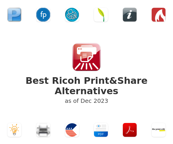 Best Ricoh Print&Share Alternatives
