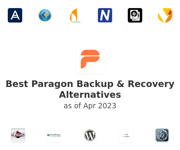 Best Paragon Backup & Recovery Alternatives