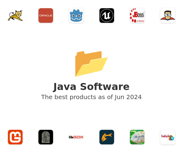 The best Java products