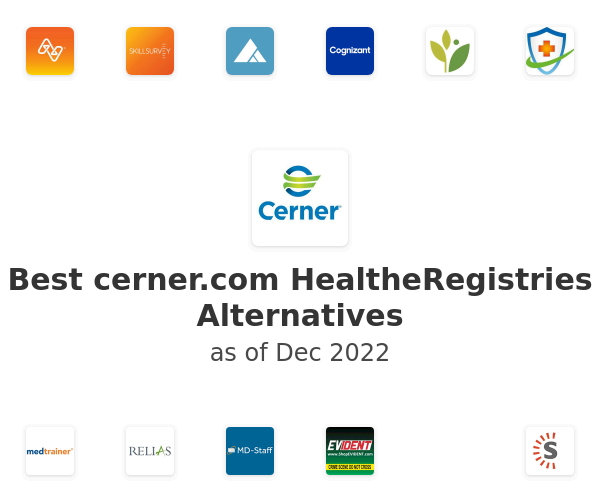 Best cerner.com HealtheRegistries Alternatives