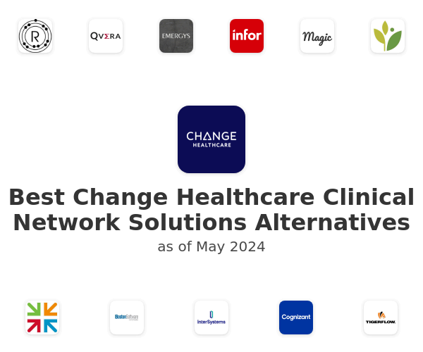 Best Change Healthcare Clinical Network Solutions Alternatives