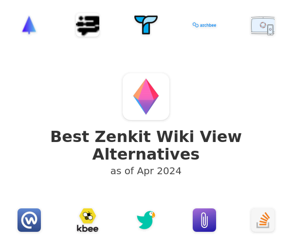 Best Zenkit Wiki View Alternatives
