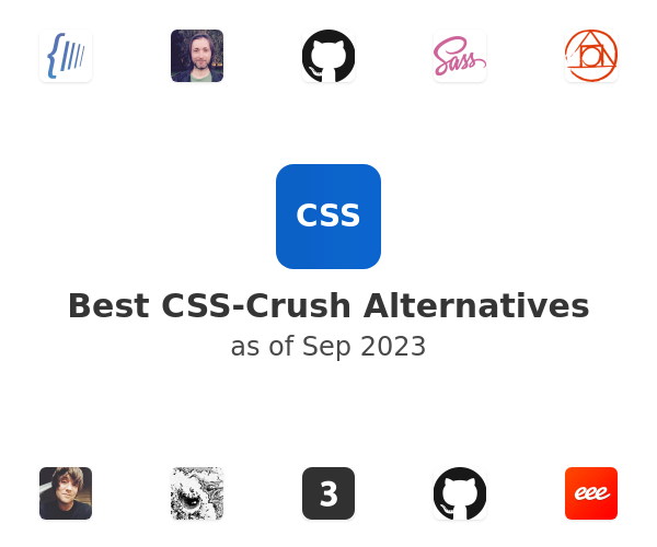 Best CSS-Crush Alternatives