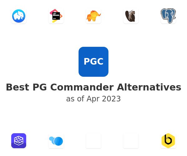 Best PG Commander Alternatives