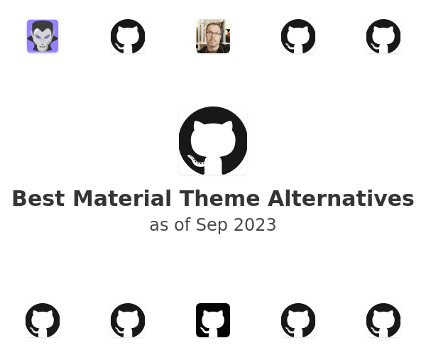 Best Material Theme Alternatives