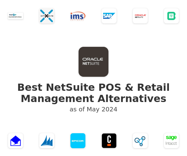 Best NetSuite POS & Retail Management Alternatives