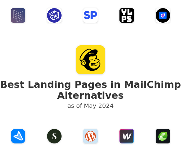 Best Landing Pages in MailChimp Alternatives