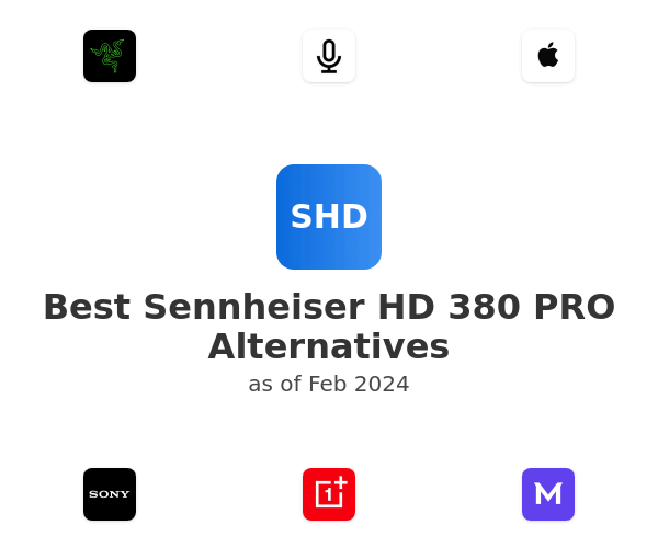 Best Sennheiser HD 380 PRO Alternatives