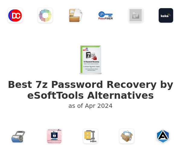 Best 7z Password Recovery by eSoftTools Alternatives
