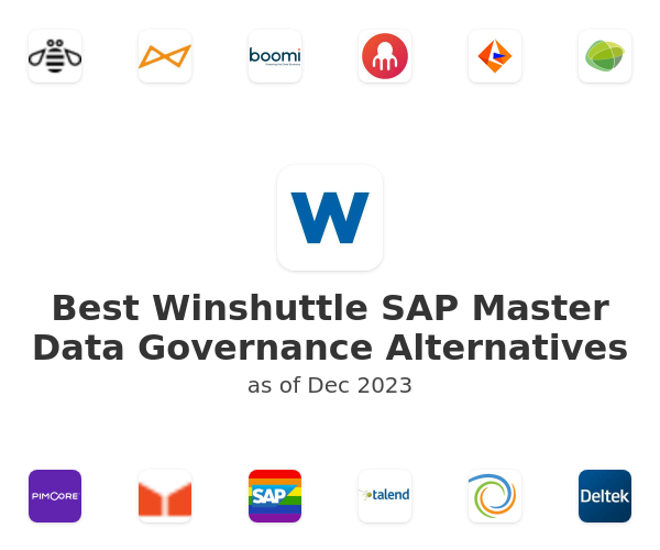 Best Winshuttle SAP Master Data Governance Alternatives