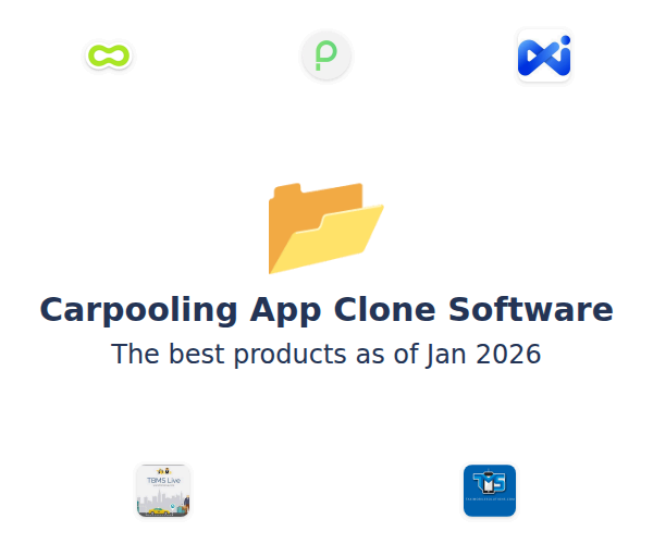 The best Carpooling App Clone products