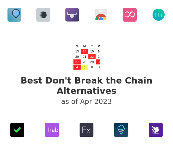Best Don't Break the Chain Alternatives