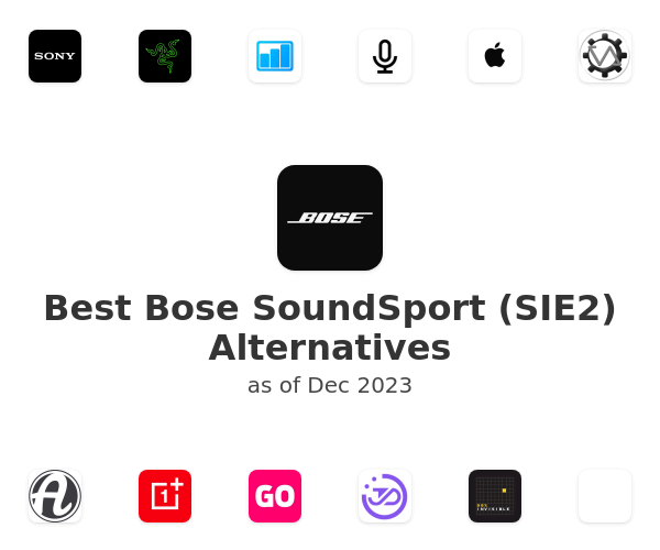 Best Bose SoundSport (SIE2) Alternatives