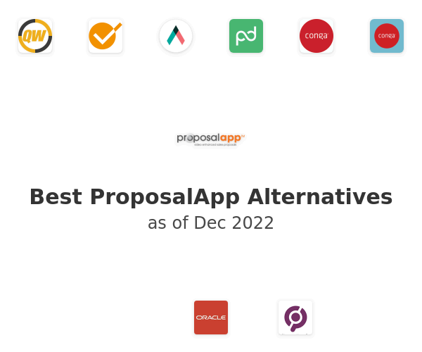 Best ProposalApp Alternatives