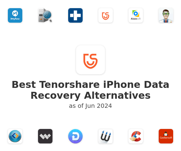 Best Tenorshare iPhone Data Recovery Alternatives