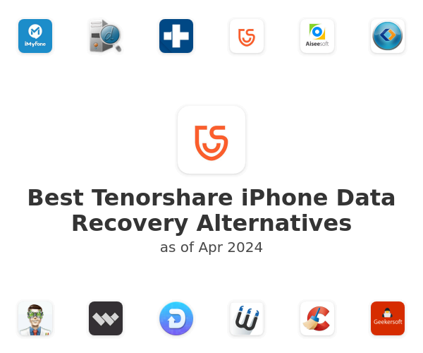 Best Tenorshare iPhone Data Recovery Alternatives