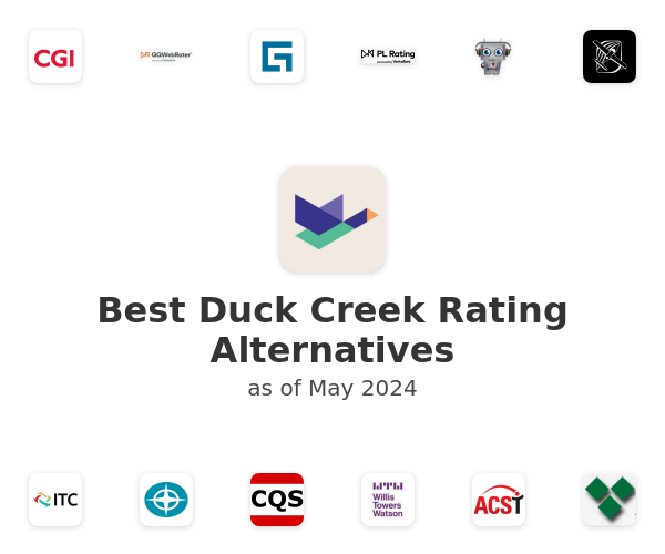 Best Duck Creek Rating Alternatives