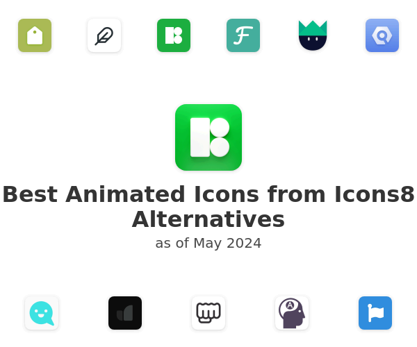 Best Animated Icons from Icons8 Alternatives
