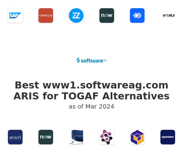 Best www1.softwareag.com ARIS for TOGAF Alternatives